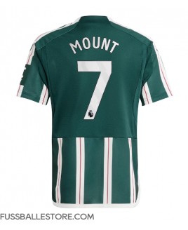 Günstige Manchester United Mason Mount #7 Auswärtstrikot 2023-24 Kurzarm